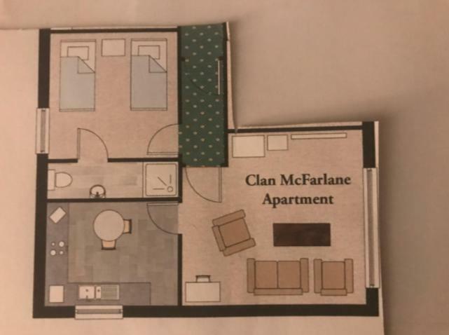The Clan Macfarlane Apartment Kilmarnock Exterior foto